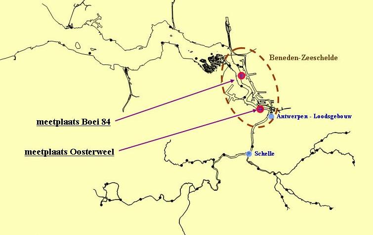 Buiten deze continue metingen, worden in de Zeeschelde nog singuliere vaarten gedaan zoals de al vernoemde kenteringsvaarten bij laagwater, maar evengoed ook deze bij kentering hoogwater, beide ééns