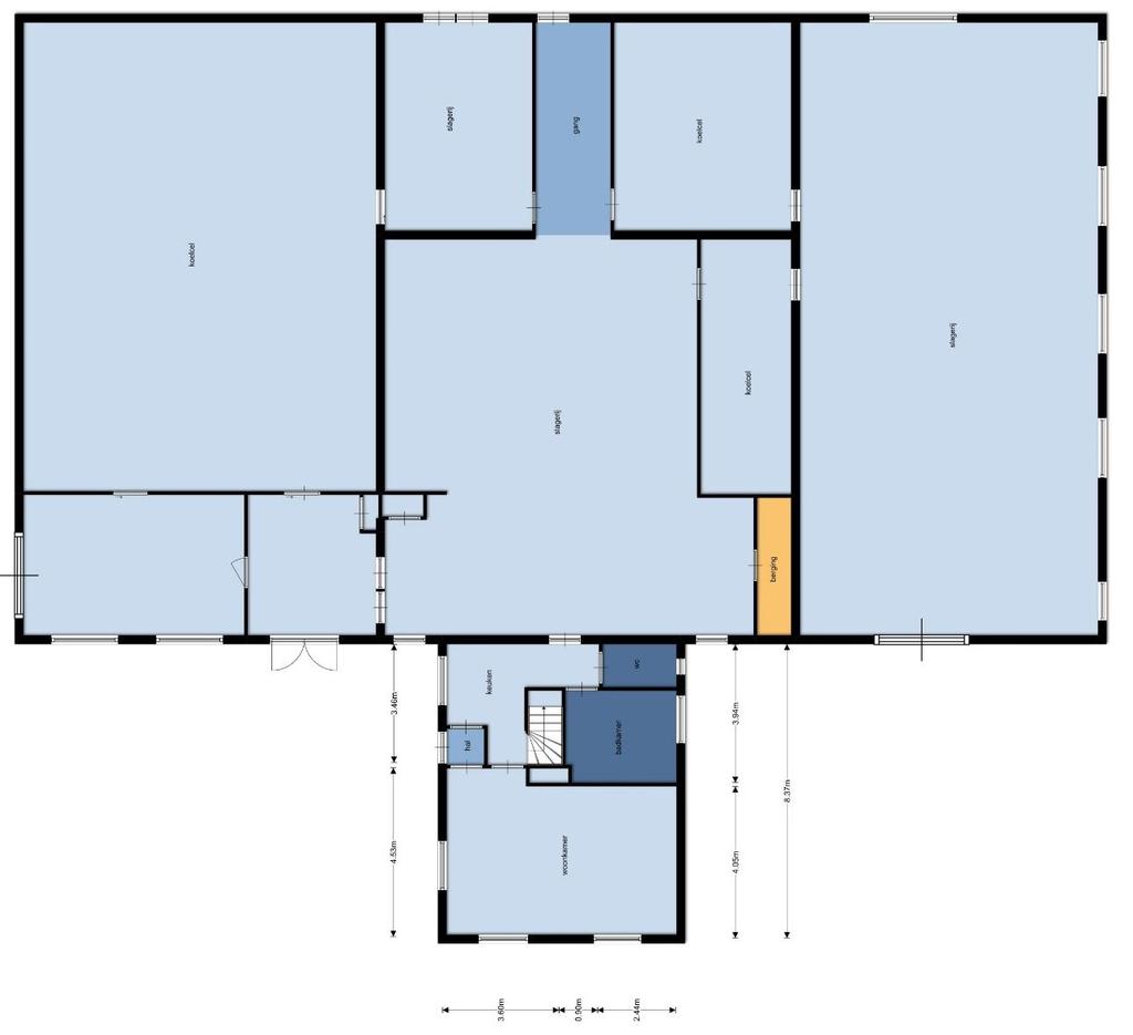 Plattegrond Begane grond