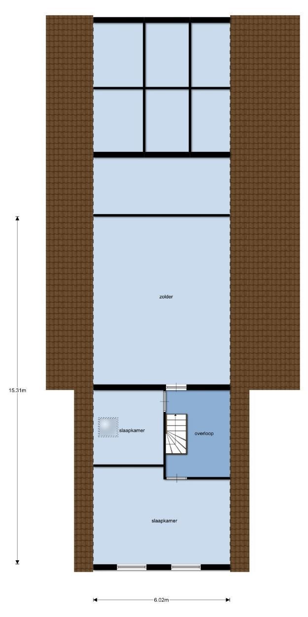 Plattegrond 1 e Verdieping