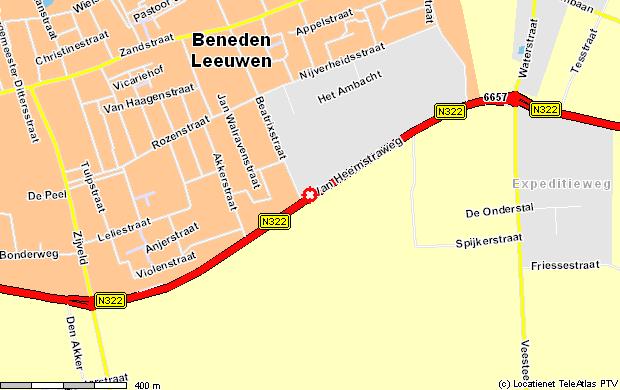 Plattegrond omgeving