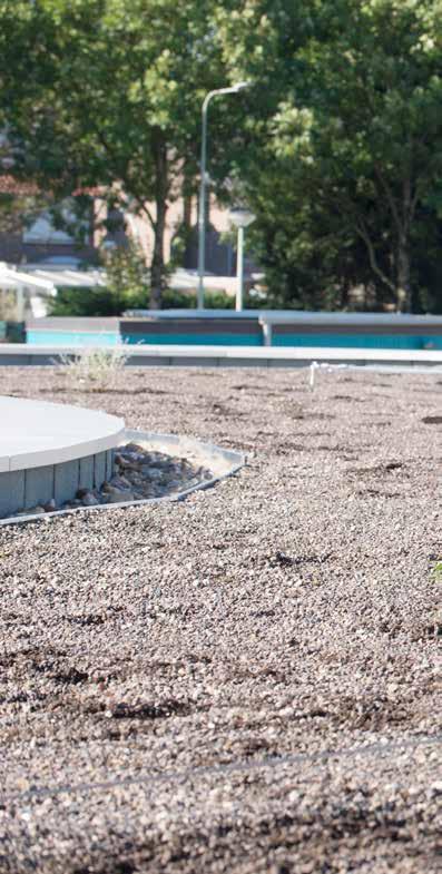 Hergebruik van hemelwater is een eis in het bestemmingsplan van de gemeente Landgraaf omdat het waterschap Roer en Overmaas had gevraagd zo te bouwen dat er minder regenwater op het riool wordt