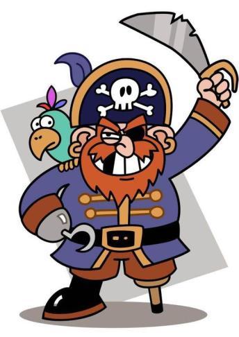 Zondag 22 oktober (14u-17u) Schip ahooooyyy piraatjes!! De papegaai van de kapitein heeft de schatkaart in stukken gebeten en alle stukken zijn kwijt geraakt. Wat nu?