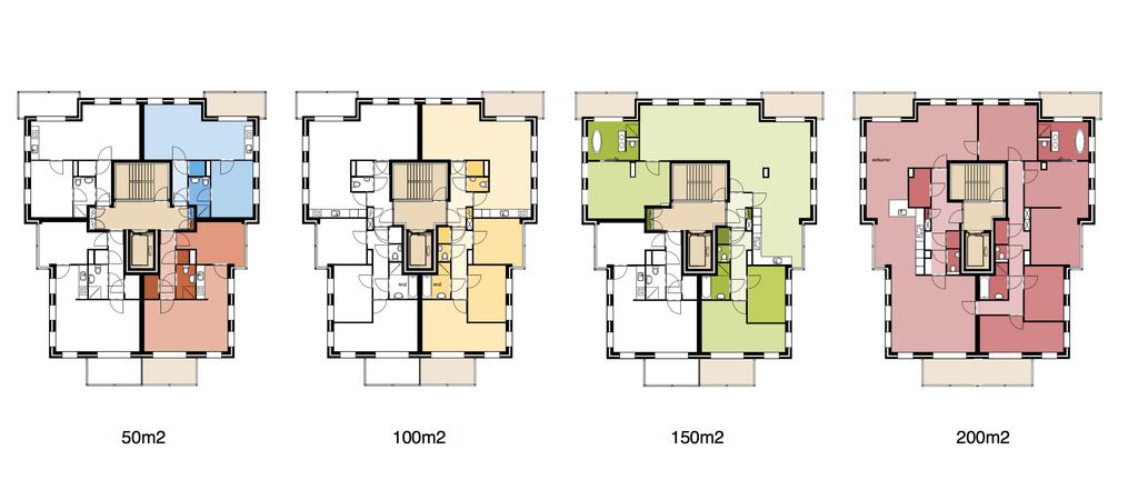 De woningen in de villa s van Bad Zandvoort zijn voor elke woondoelgroep geschikt; 50m2 voor starters óf juist