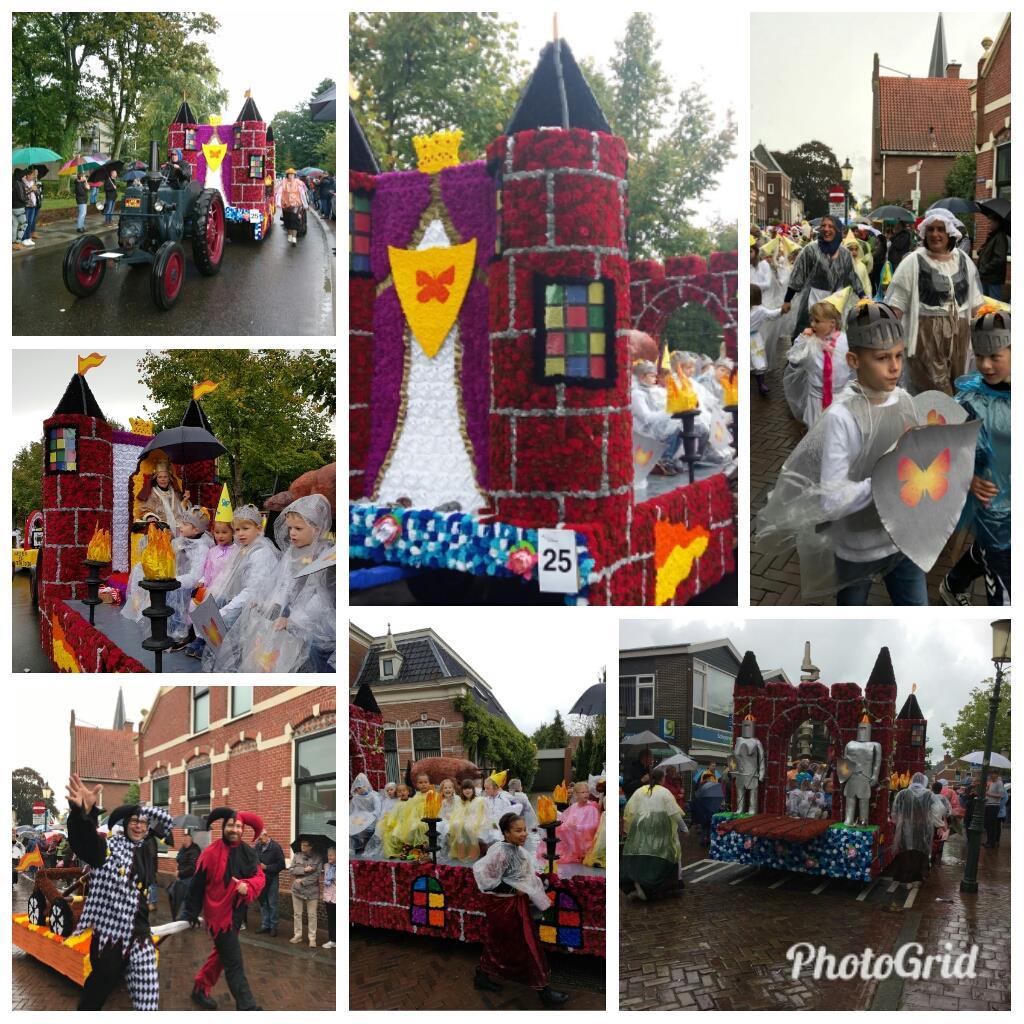 Corso Afgelopen zaterdag konden we dan eindelijk onze wagen in volle glorie tonen aan het publiek. De wagen waaraan maanden aan voorbereidingen en werk zijn gegaan. Het weer is genoeg over gezegd.