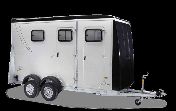 Aluminium Schuifraam Extra hoge instapdeuren Notos PLUS De grote trailer in aantrekkelijke look met maximale