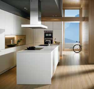 keuken: alle woningen worden standaard uitgevoerd met een SieMatic designkeuken.