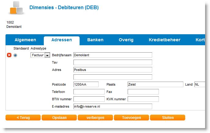 Je debiteuren zijn nu geïmporteerd & zijn