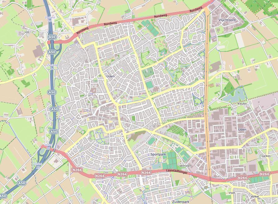 P a g i n a 8 3. Gebiedsbeschrijving 3.1 Gebiedsbeschrijving Het plangebied betreft het voormalige terrein van de tennishal met parkeerplaatsen op het sportpark van Uden.