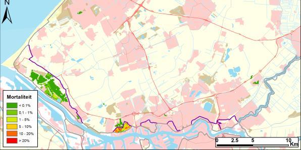 Normtraject 14-2 IRV Hoog IRV Gaten IRV Huidig IRV Laag Mortaliteit < 0.1% 0.