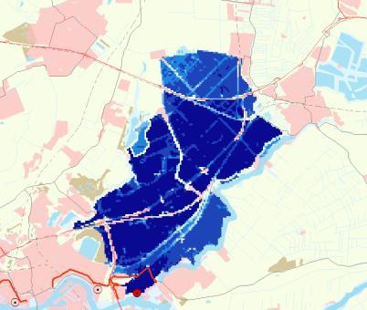 (uiterst links), IRV huidig (midden-links), IRV gaten