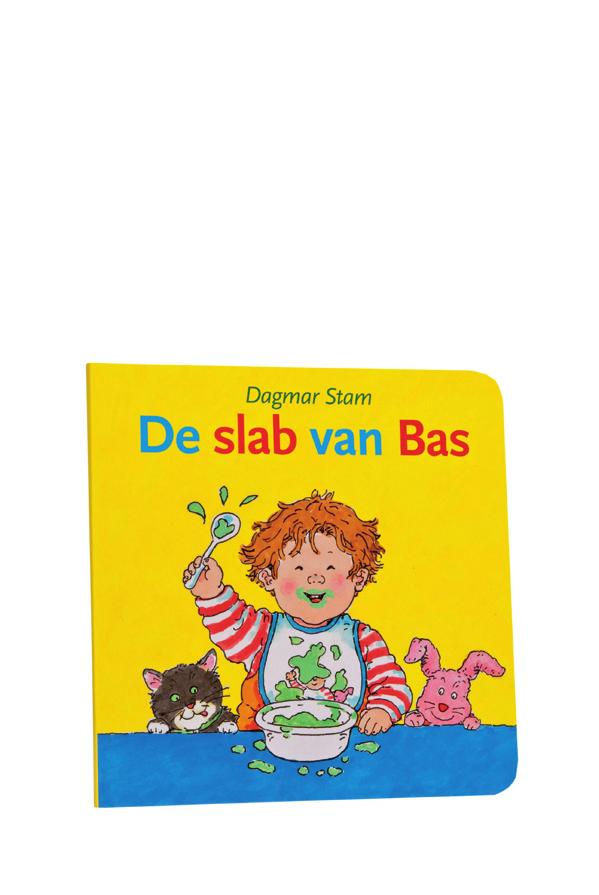 Bas Met illustraties van Dagmar Stam prentenboeken Voor peuters Nieuw De slab van Bas Bas bij de boer