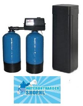Waterontharder Euro combi 25 Voor huishoudens 9 tot 10 personen Waterverbruik per jaar bij u thuis tot 500 m3 Harsinhoud 25 liter Doorstroom continu 3.