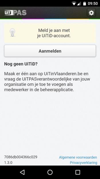 I. Downloaden De UiTPAS Balie app is een app die je kan downloaden in: - de Playstore (Android): https://play.google.com/store/apps/details?id=be.cultuurnet.