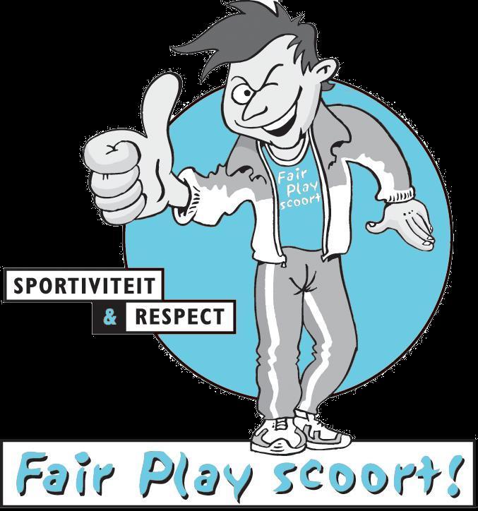 Deze Fair Play-afspraken gelden niet alleen voor sporters, maar ook voor supporters, trainers en coaches.