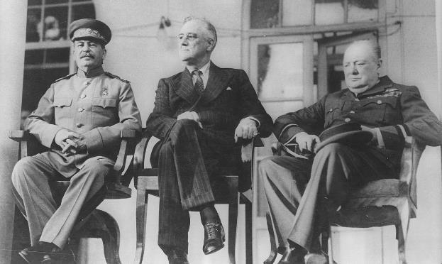 a. Conferentie van Jalta (Oekraïne februari 1945) => Toekomstige