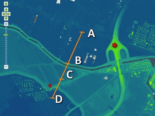 Beantwoord deze vraag in de volgende stappen Zoom nog wat verder in op de Beemster. Zorg dat alleen de laag Hoogte (AHN) zichtbaar is (rubriek Landschap, grond en bodem > Hoogte).