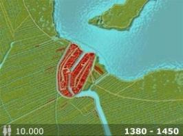 Vanaf het jaar 1000 werden al de eerste dijken aangelegd