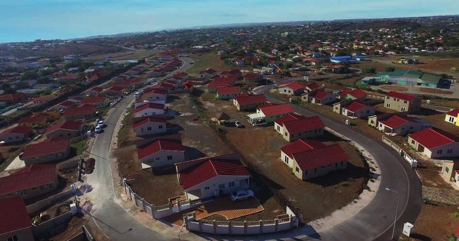 CARIBBEAN OPERATIONELE GANG VAN ZAKEN > CURAÇAO Eigen Woning Plan > CURAÇAO Curaçaose Wegenbouw Maatschappij De verkoop van de woningen in het project Acropolis bleef achter bij de verwachtingen en