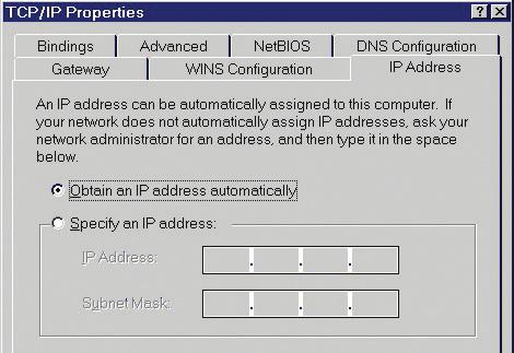 2 Indien de lijst op het scherm geen regel bevat zoals hierboven is geselecteerd ( TCP/IP -> naam netwerkkaart ), volg dan de onderstaande stappen om deze regel toe te voegen: Klik op de toets Add [