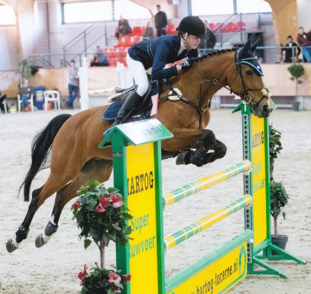 Britt van Noord-Brabant Erp met Pearl JB