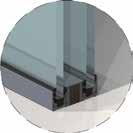 en 6625/60 ) Glaskoppeling hoek met CLIP-IN H-profiel 2a 2b Detail 6600/42 F (idem 6500/45, 6600/48, 6600/56 en