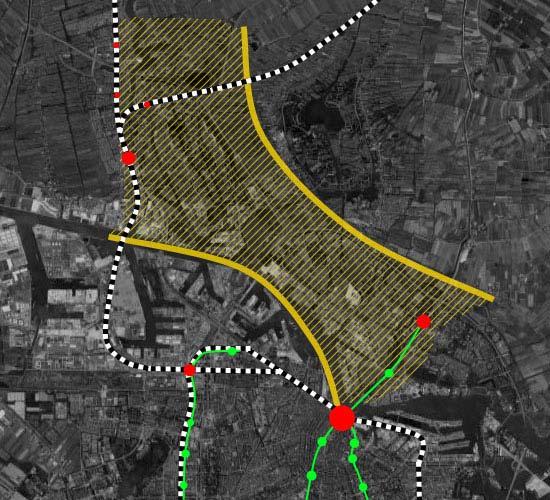 4. De Quick-scan Voor de HOV-verbinding in Amsterdam-Noord richting Zaanstad was al veel onderzocht. Zo waren er al tracés voor mogelijke metrolijnen en waren er vervoerwaardestudies uitgevoerd.