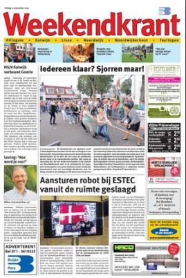 Noord lezen vaker de regionale kranten zoals de Katwijk Special