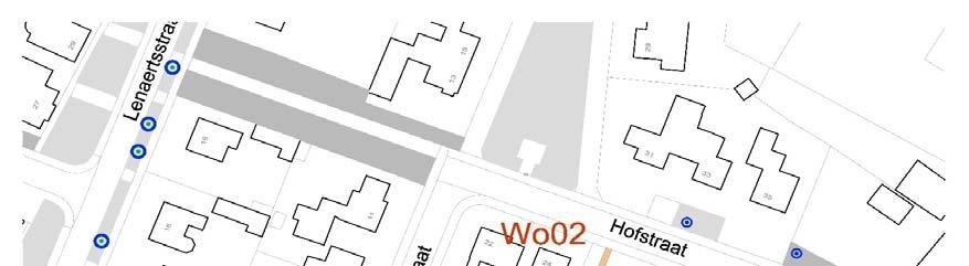 Locatienr 02 ter van Hofstraat 24-26 Op de onderstaande tekening staat inged voor welke vak een keuze gemaakt kon worden Definitieve keuze voor