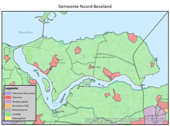 GEBIEDSINDELING EN GEBIEDSKARAKTERISTIEK Per gebied in de gemeente is aangegeven wat op basis van een aantal kenmerken het karakter van het gebied is (zie het uitgangspuntendocument in de bijlage).