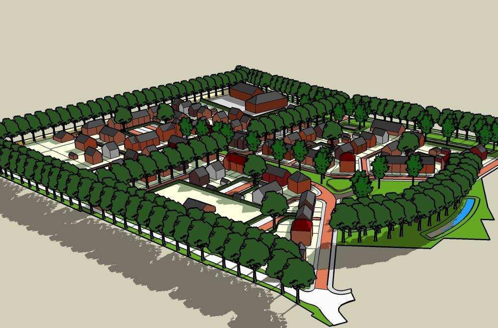 .4 Ontsluiting en parkeren De ontsluiting vindt plaats vanaf de randen. De Tuindersweg en Wilhelminastraat geven via de woonstraten toegang tot de woonbuurt.