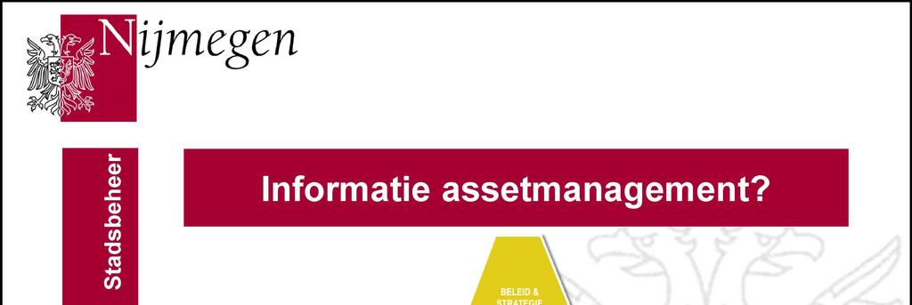 Informatie assetmanagement? Kennisportaal iampro (www.iampro-portaal.