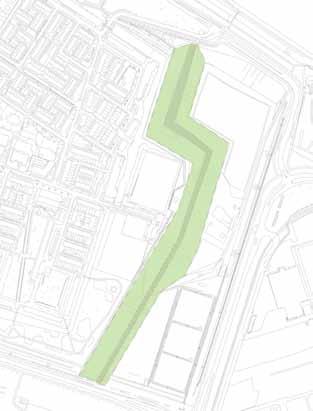 5.7 Oostrand Rozenburg Langs de oostrand van Rozenburg komt de tunnel achter de waterkering naar boven in het opgehoogde gebied van de haven. Het tunneltracé loopt vlak langs de Botlekweg.