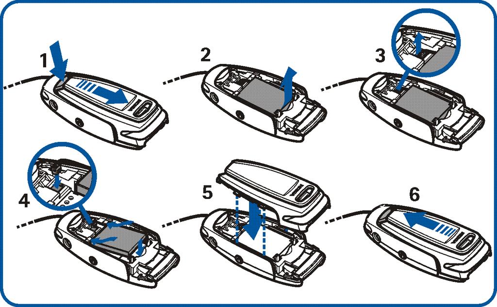 3. Maak het verbindingsstukje los en haal de batterij uit het verbindingsstukje (zie Afbeelding 2.3). 4. Vervang de batterij.