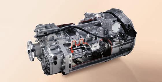 De prise-direct negenversnellingsbak (acht versnellingen en één kruipversnelling) behoort bij de Atego s met 188 kw (256 pk) en 210 kw (286 pk) tot de standaarduitrusting.