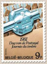 2008 - Dag van de postzegel Uitgiftedatum: 18/05/1981 folder Nr.