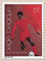 2014-100 Jaar voetbal in België Uitgiftedatum: 4/09/1981 folder Nr.