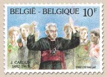 Winterlandschap 2068-100e Verjaardag van de geboorte van Kardinaal Joseph Cardijn (1882-1967)