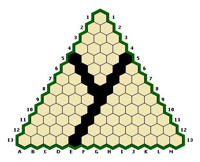 GAMES 2. "" is bedacht in 1956 door Charles Titus en Craige Schensted (VS). Het spel begint op een leeg bord. Spelers zetten beurtelings een steen van hun kleur op een vrij veld op het bord.