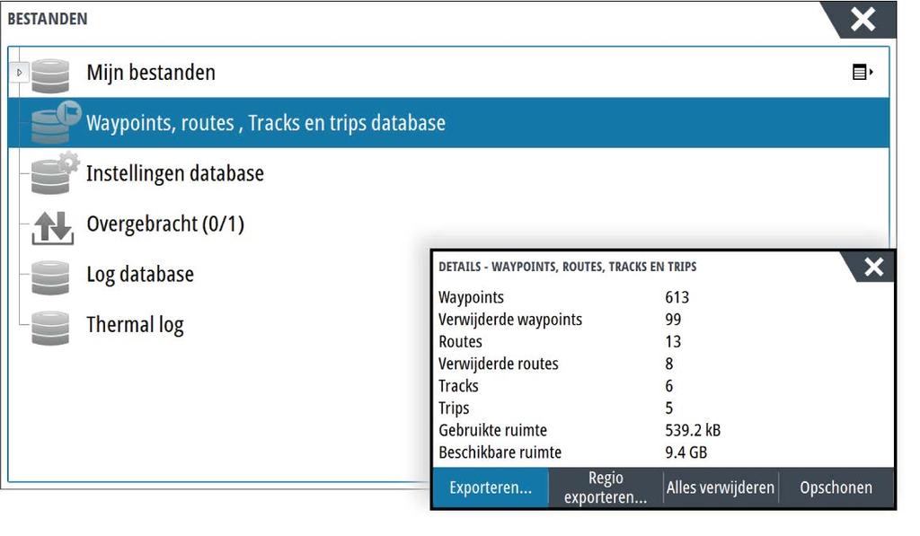 GPX (GPS Exchange, zonder diepte) Dit is het meest gebruikte formaat op het web en wordt wereldwijd door de meeste GPSsystemen gebruikt.