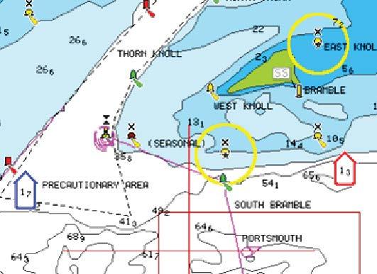 Dit zijn gebruikerswijzigingen of -informatie die door gebruikers zijn geüpload naar Navionics Community en die op Navionics-kaarten beschikbaar gemaakt worden.