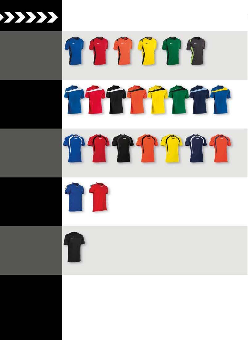 T-SHIRTS OVERZICHT PARIS T-SHIRT CLIMA TEC HIGH TECHNICAL FIBRE JUNIOR : 116-128 - 140-152 - 164 SENIOR : S - M - L - XL - XXL JR 19,99 SR