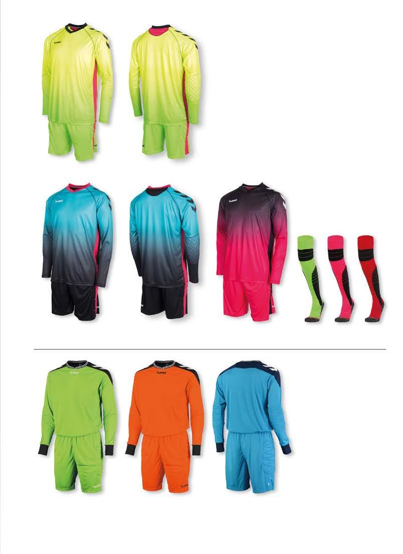 UNITY KEEPER SET: SHIRT + SHORT JUNIOR : 116-128 - 140-152 - 164 SENIOR : S - M - L - XL - XXL SET PRIJS JR 44,99 SR 49,99 1 8 neon geel - neon groen art.nr.