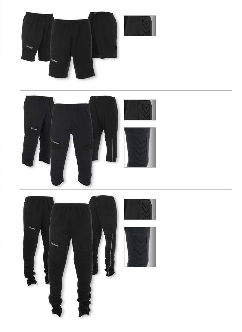 SWANSEA KEEPER SHORT MET PADDING beschermende padding JUNIOR : 116-128 - 140-152 - 164 SENIOR : S - M - L - XL - XXL JR 21,99 SR 25,99 1 DURA TTS 100% POLYESTER SHOCK ABSORBING IMPACT PROTECT REGULAR