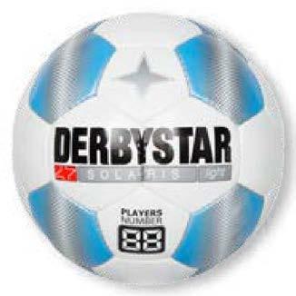 De bal is speciaal ontworpen om op kunstgras het gedrag na te bootsen van een voetbal op natuurgras.
