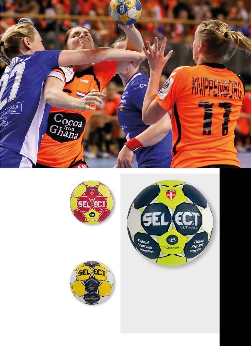 1 8 54 64 78 SCS/Edwin Verheul SELECT PRODUCEERT SINDS 1947 HANDGESTIKTE BALLEN EN IS HÉT MERK VOOR HANDBAL.