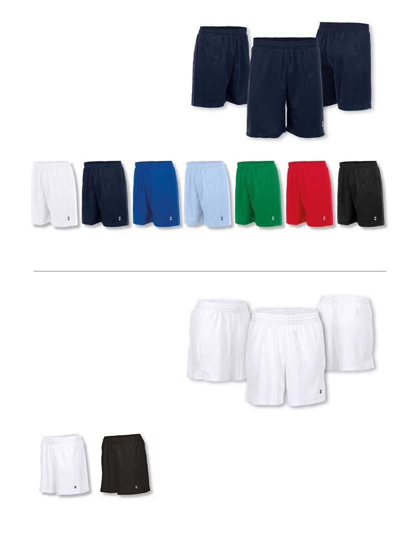 EURO SHORT MET BINNENBROEK - LANG MODEL JUNIOR : 92/104-116/128-140/152-164/S SENIOR : M - L - XL - XXL 1 JR + SR 11,50 POLY TEC 8 POLYESTER INNER QUICK DRY REGULAR functioneel short, uitgevoerd in