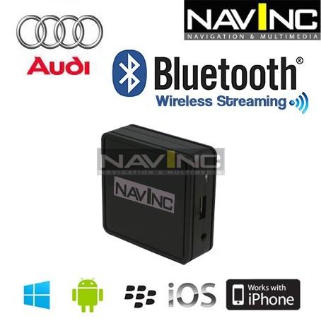 Audi 12-pins Bluetooth streaming interface incl. Carkit functie & AUX optie Art.