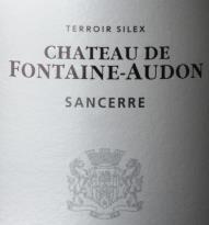 Kaartwijnen wit Sancerre Blanc A.C. Château de Fontaine- Audon Frankrijk, Sancerre 100% sauvignon blanc Lichtgele kleur met groentonen.