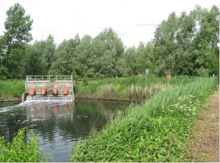 Pompgemaal dam in Lokeren Historiek Vaak wateroverlast in Lokeren door getijdewerking