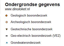 Afbeelding 5: Ondergrondse gegevens (bron:dinoloket.nl) 2.2 Historische ontwikkeling van Rijssen en het plangebied De eerste vermelding van Rijssen komt voor in 1188.